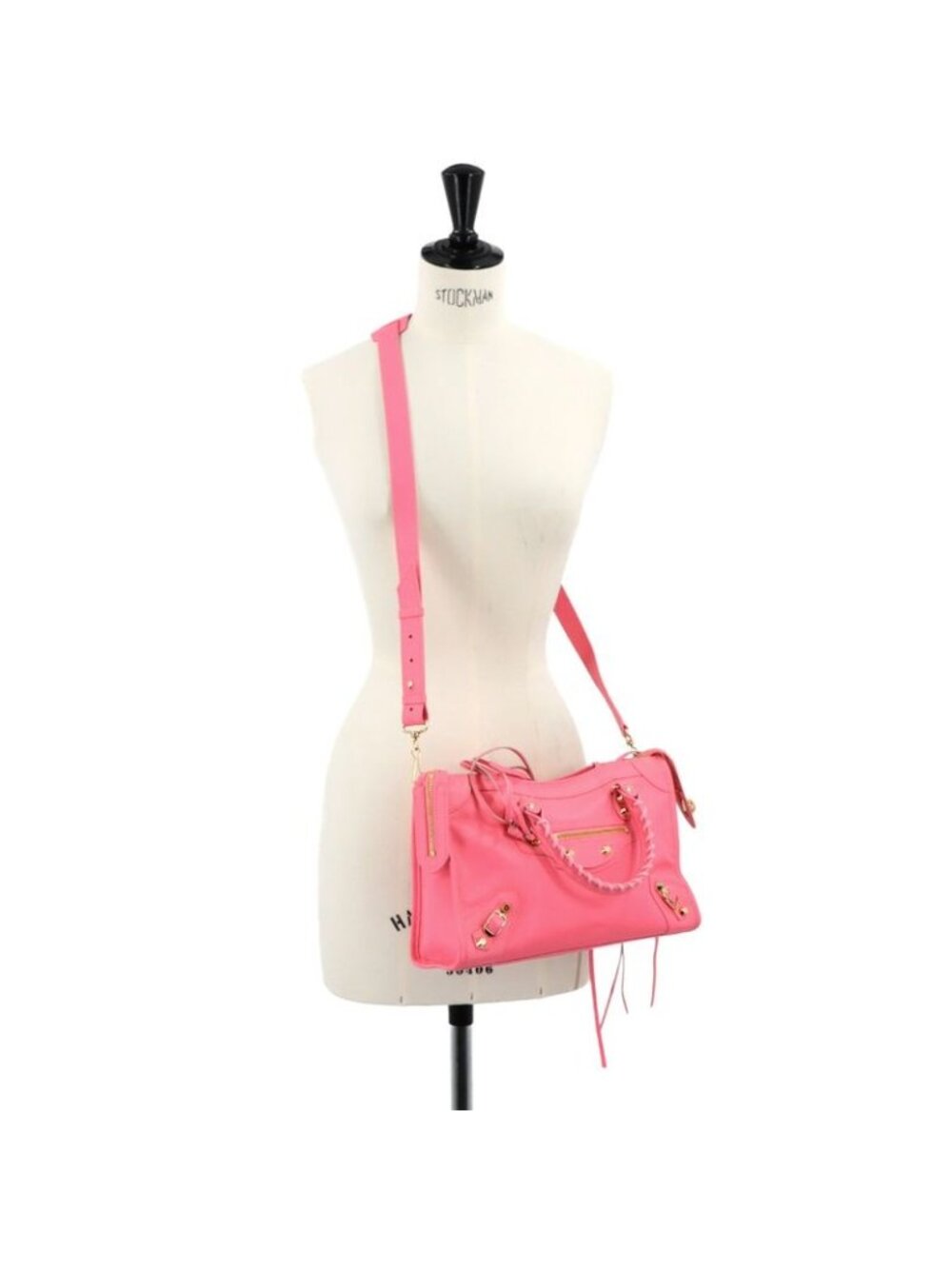 Balenciaga Classic City 2-Way Bag Leather Pink - Picture 10 of 10